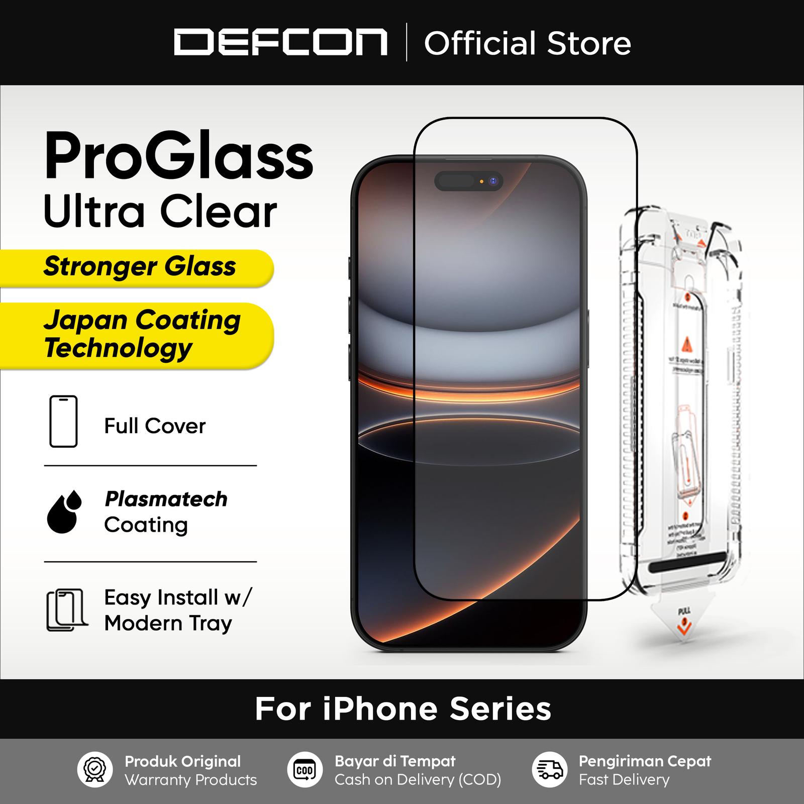 PROGLASS CLEAR HD IPHONE TEMPERED GLASS