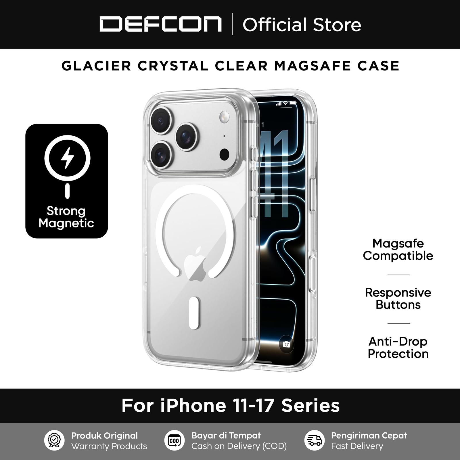 CRYSTAL CLEAR MAGSAFE IPHONE CASE